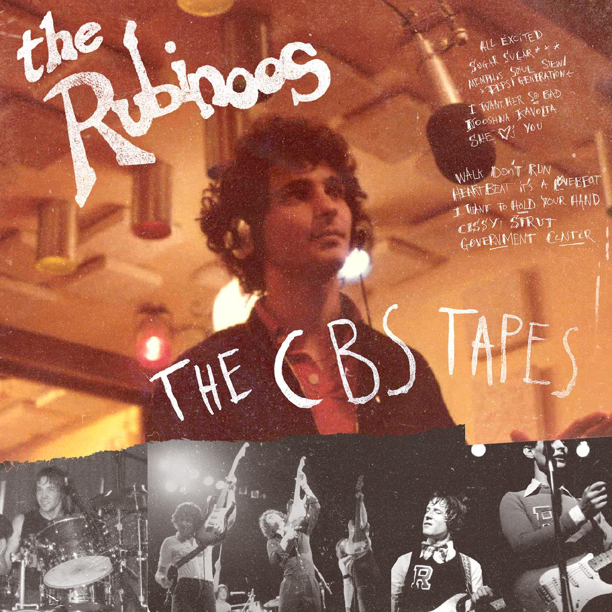 Rubinoos - The CBS Tapes (RED & BLACK SPLATTER VINYL)