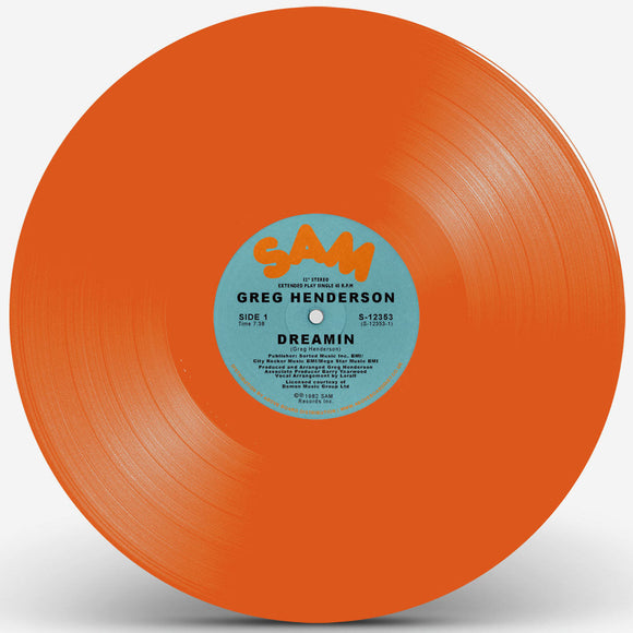 Greg Henderson - Dreamin' (Orange Vinyl Repress)