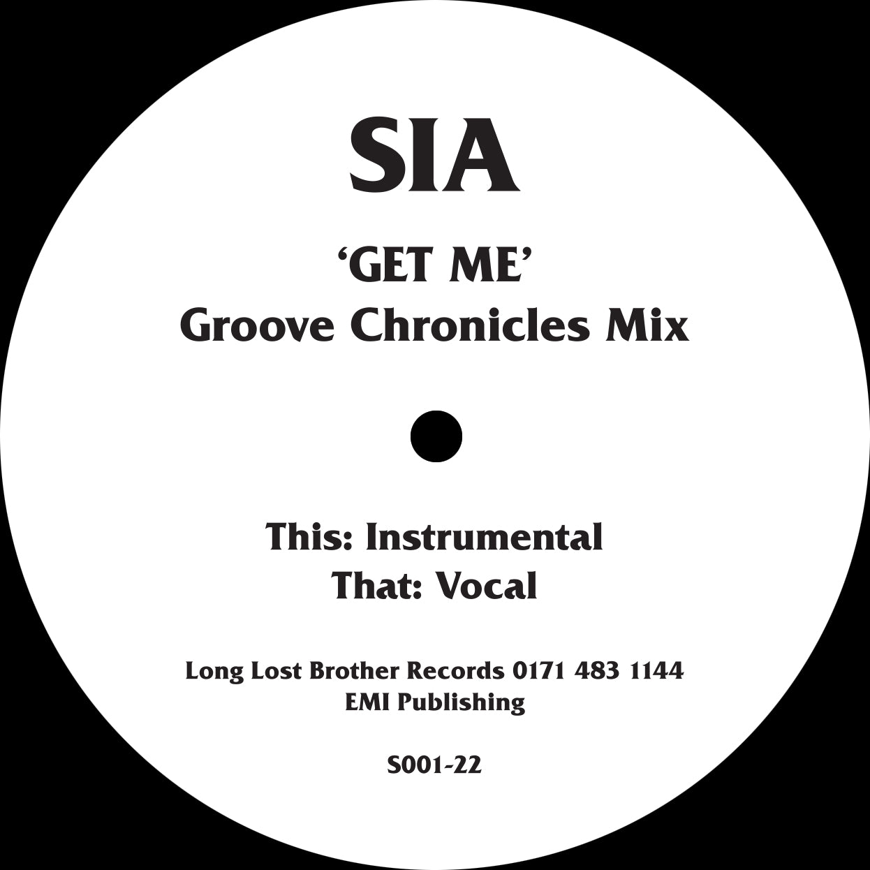 S.I.A -  Get Me (Groove Chronicles Remix)