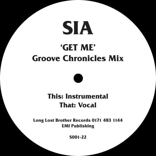 S.I.A -  Get Me (Groove Chronicles Remix)