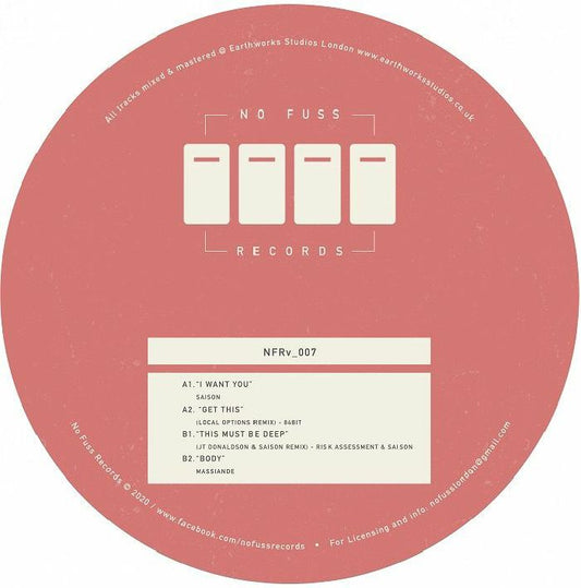 SAISON / JT DONALDSON / MASSIANDE - NFRV 007