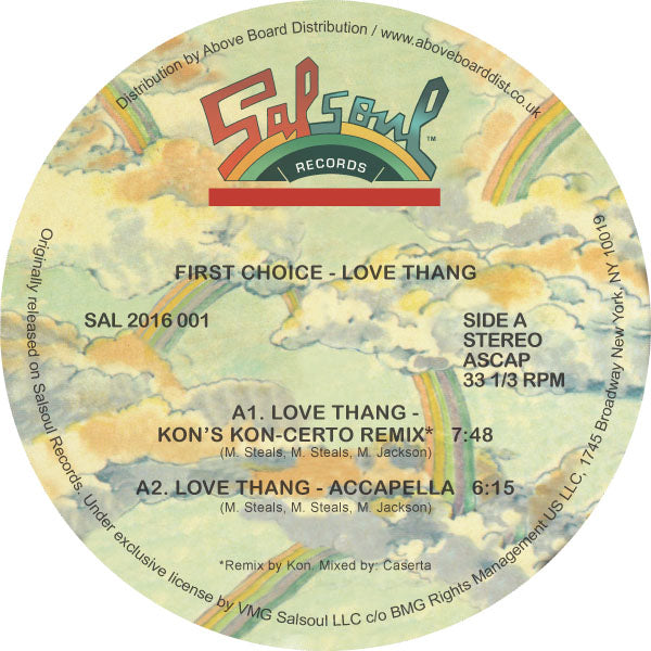 FIRST CHOICE - Love Thang