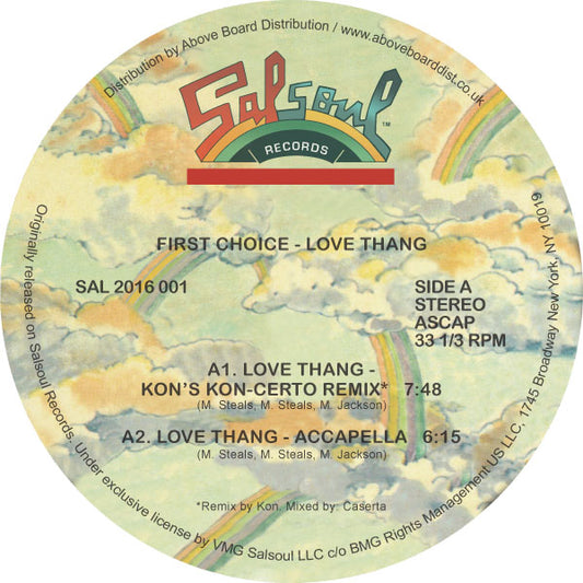 FIRST CHOICE - Love Thang