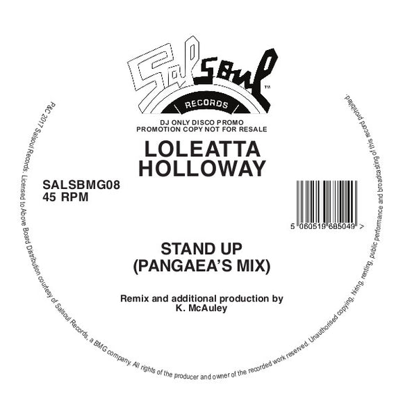 Loleatta HOLLOWAY - Stand Up (Pangaea mix)(ONE PER PERSON)
