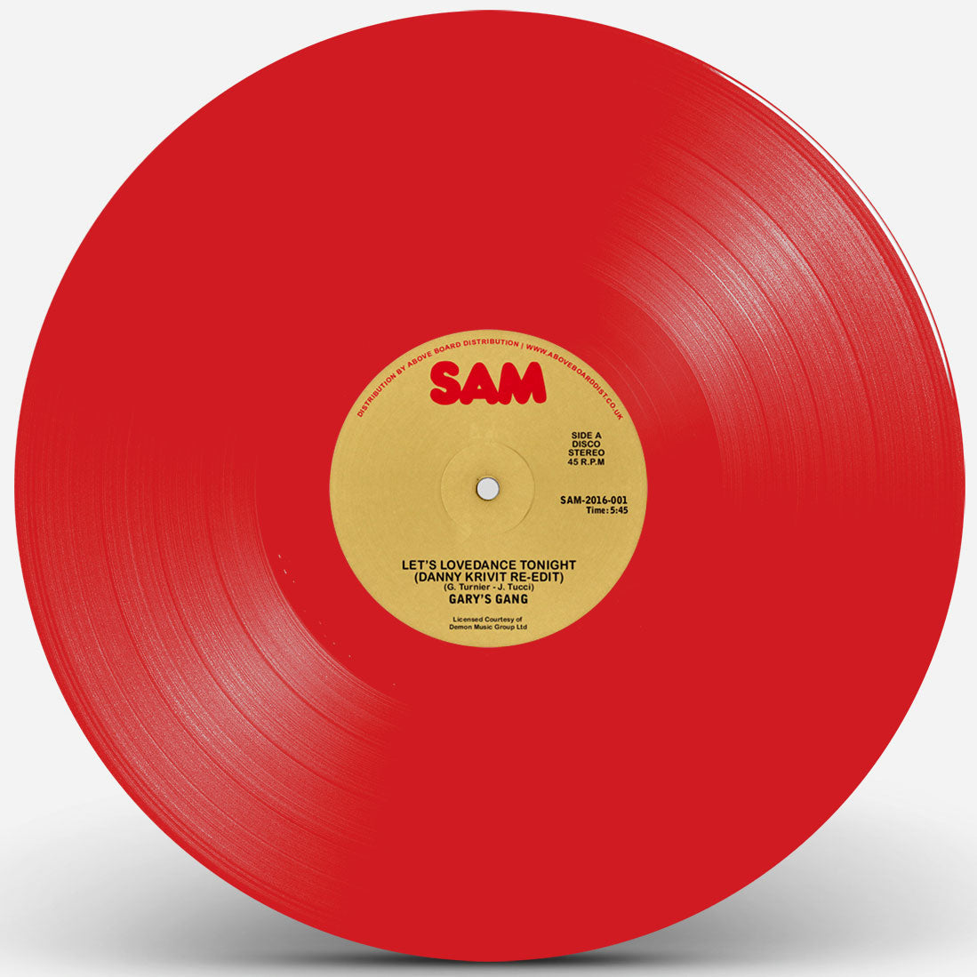 GARY'S GANG LET'S LOVEDANCE TONIGHT DANNY KRIVIT RE-EDIT (Red Vinyl Re –  Horizons Music