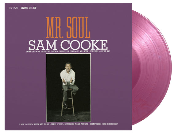 SAM COOKE - MR SOUL (COLOURED VINYL)