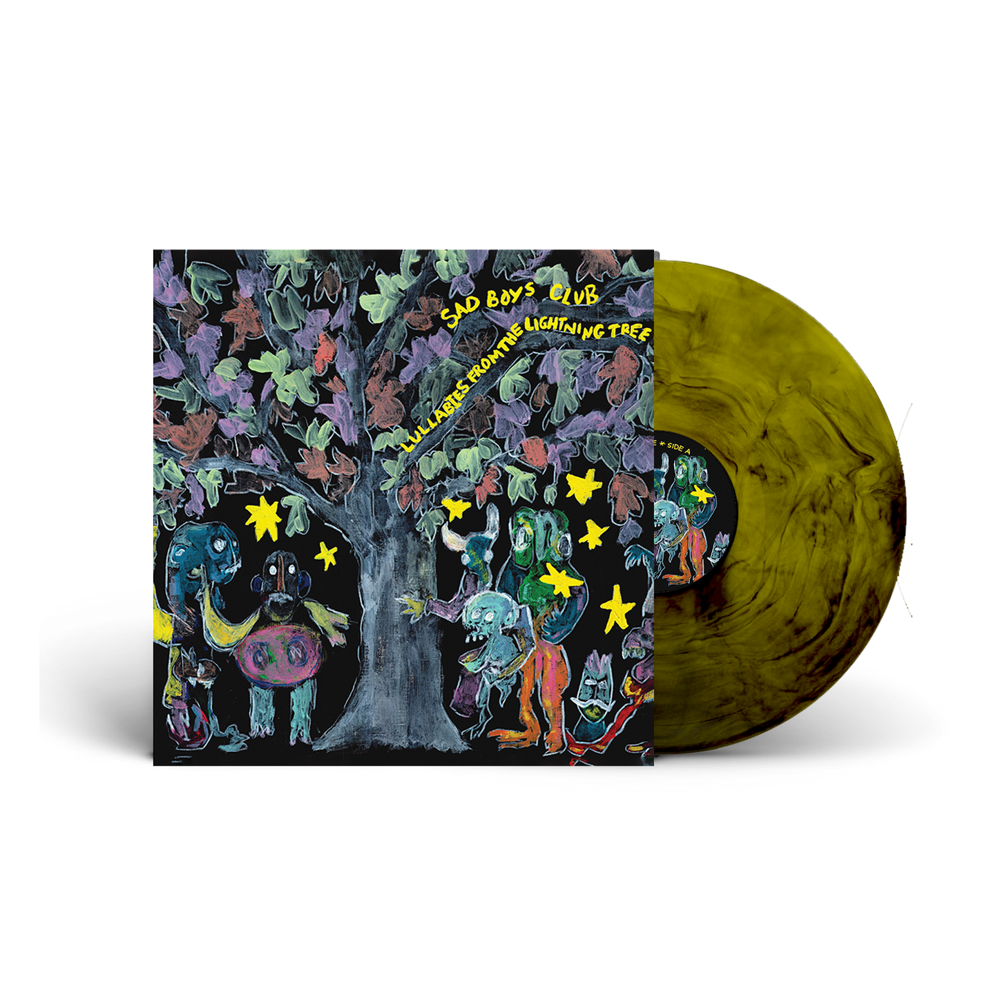 Sad Boys Club - Lullabies From The Lightning Tree [Black & Yellow Galaxy Vinyl]