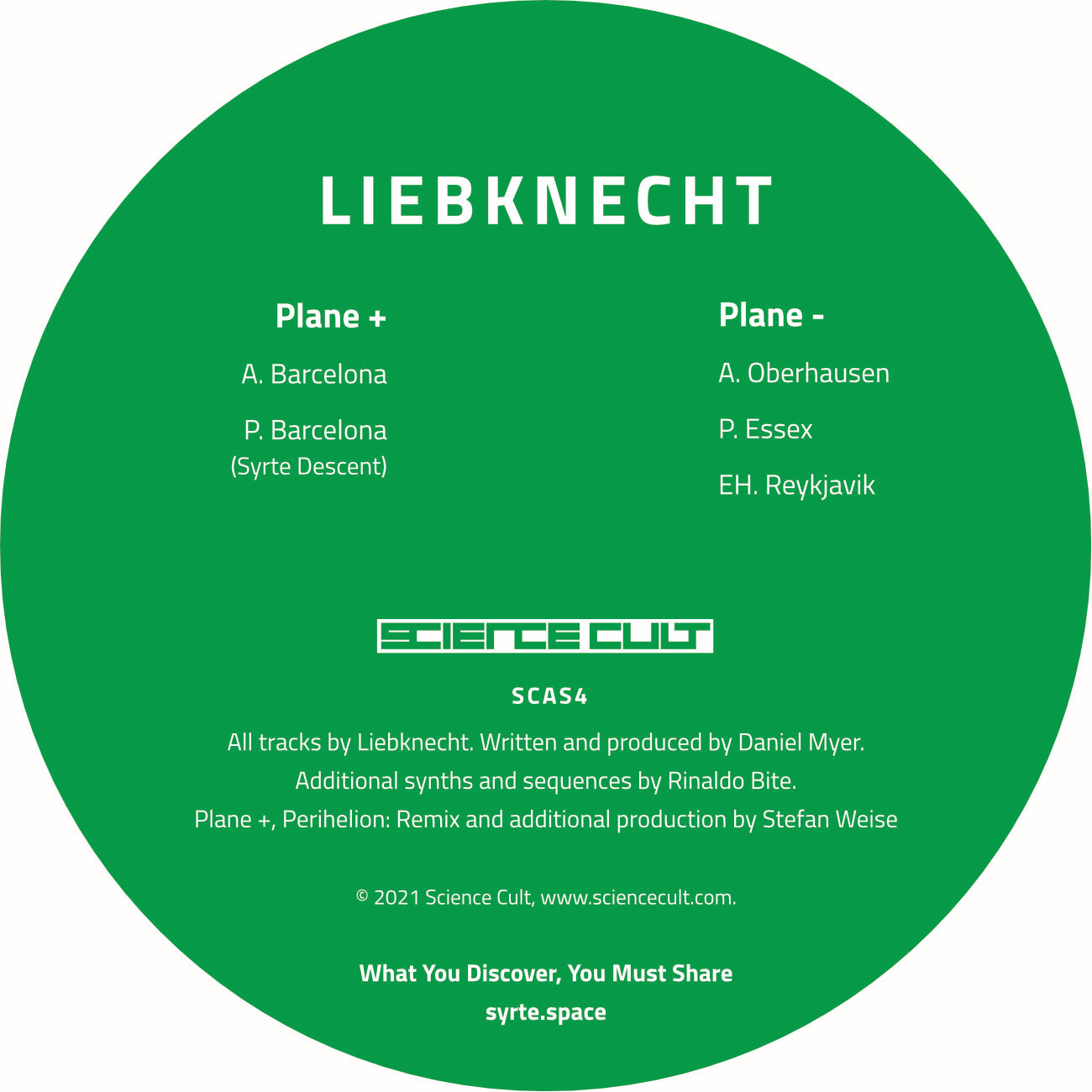 Liebknecht - 527.039 (Incl. Syrte Remix)