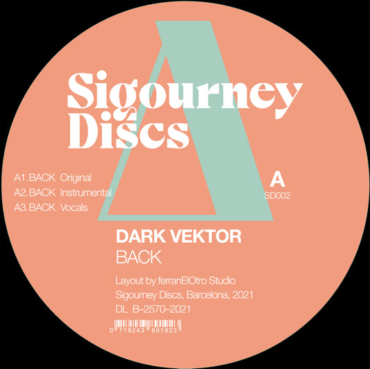 Dark Vektor - Back (Incl. DJ Overdose & Agnès Pe Remixes)