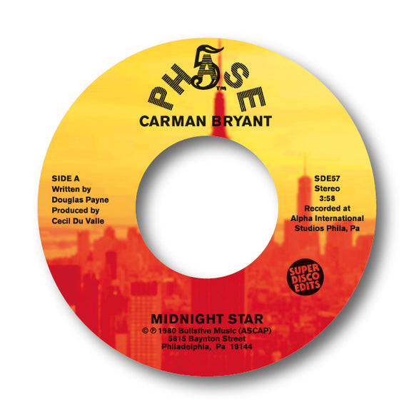 Carman Bryant - Midnight Star / Take a chance