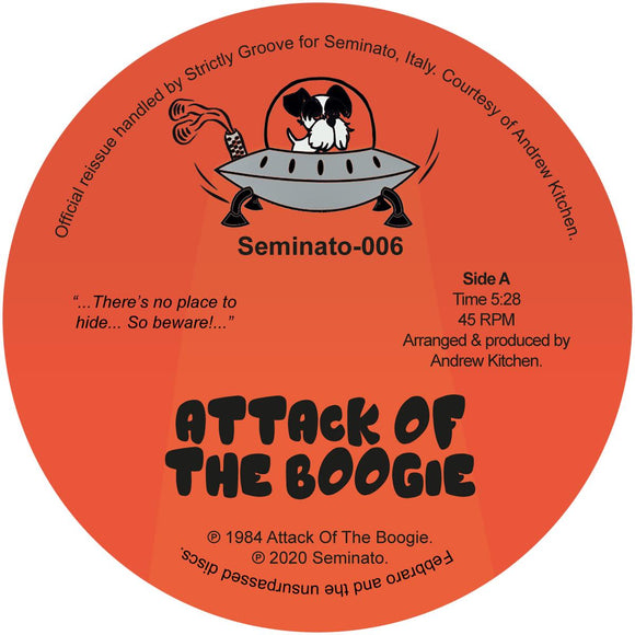 Andrew Kitchen - Attack Of The Boogie [official re-issue / 180 grams]