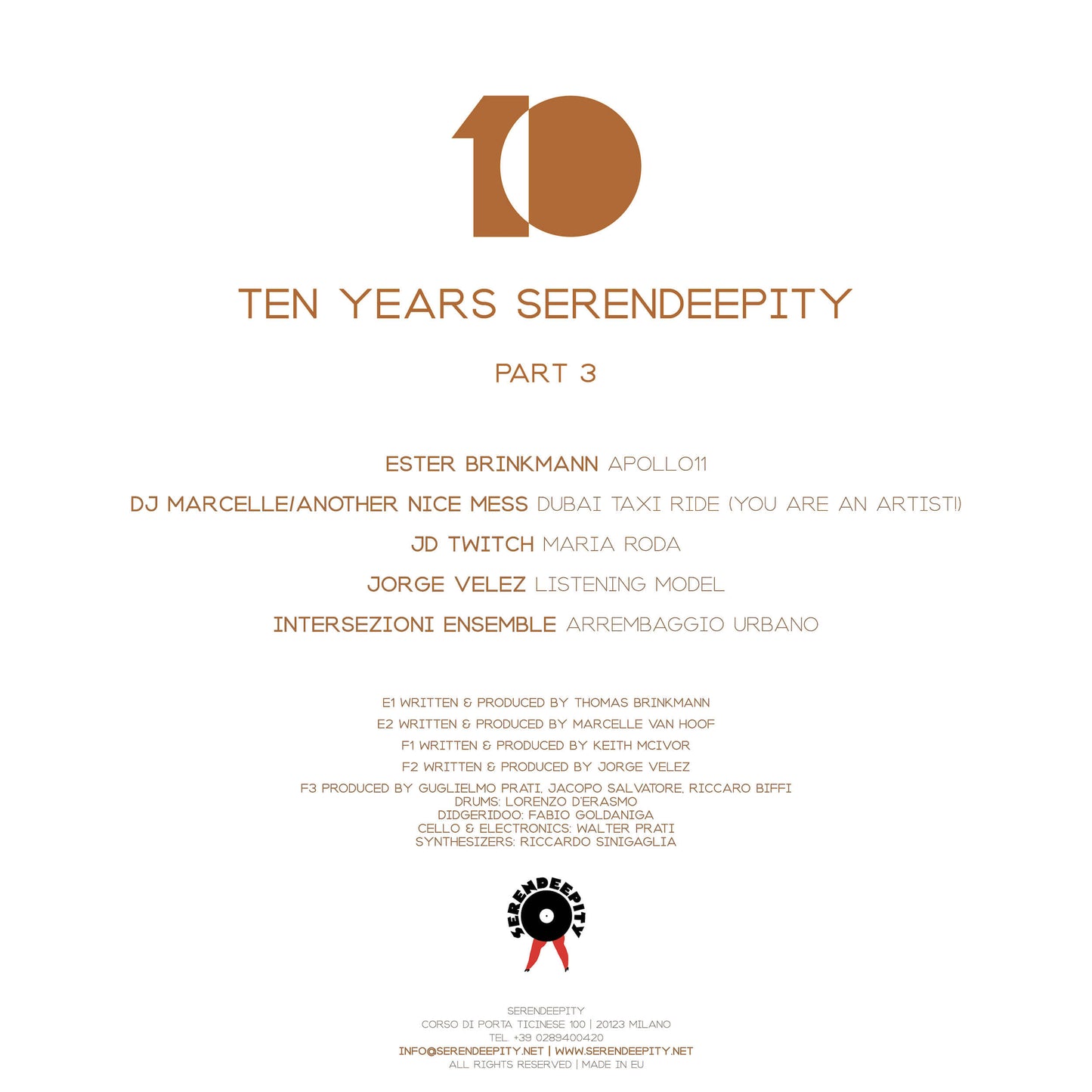 V.A. - Ten Years Of Serendeepity – VOL 3