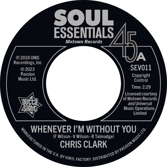 Chris Clark / The Temptations - Whenever I'm Without You