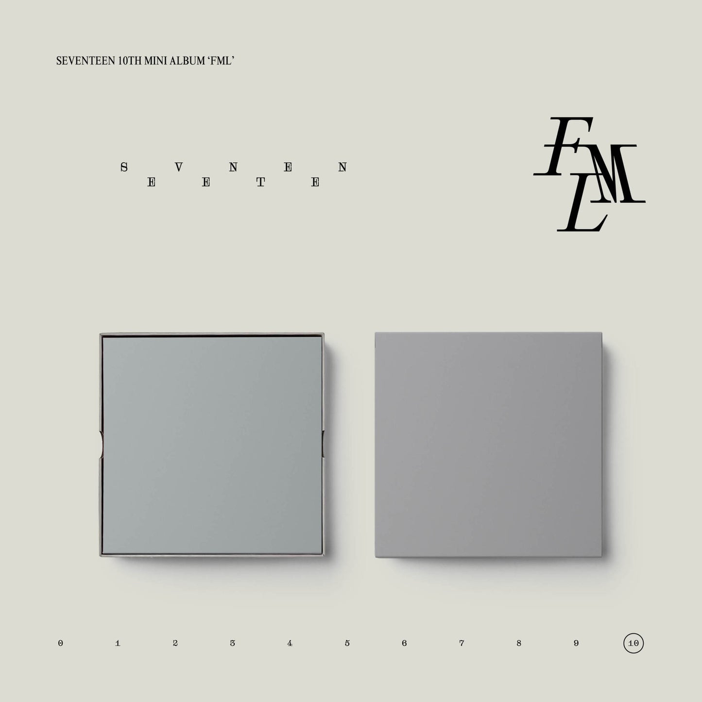SEVENTEEN - SEVENTEEN 10th Mini Album 'FML' (Fight for My Life) [CD]