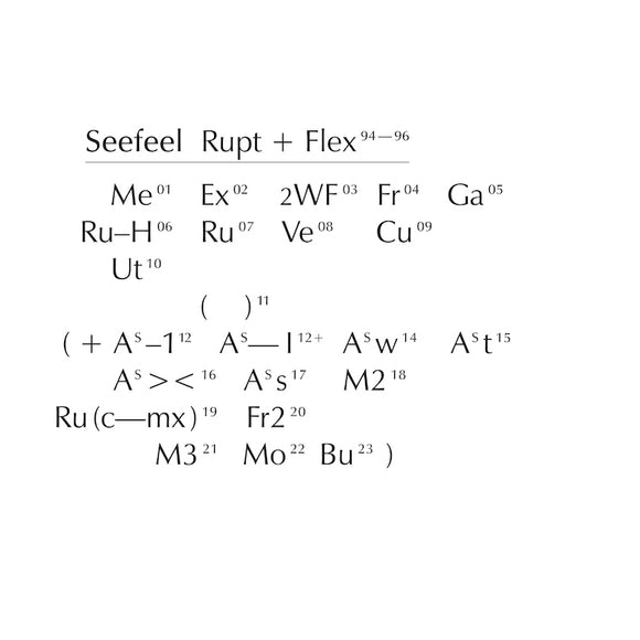 Seefeel - Rupt & Flex (1994 - 96)