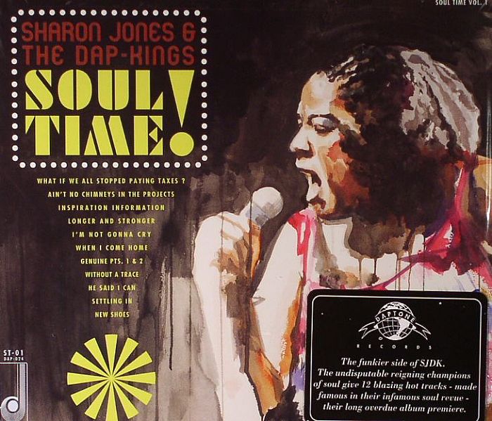 SHARON JONES & THE DAP-KINGS - SOUL TIME [CD]