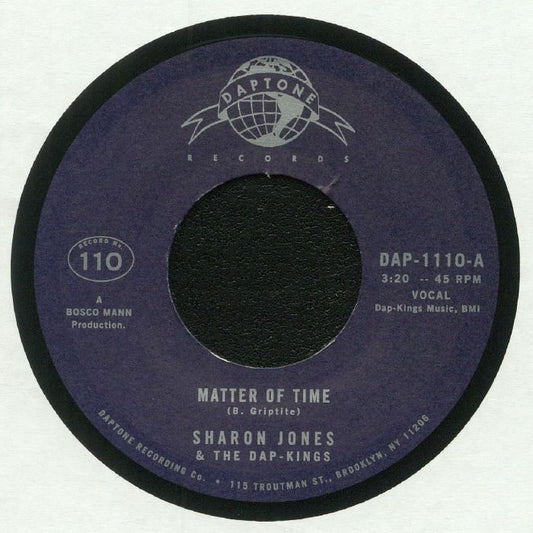 SHARON JONES & THE DAP KINGS - MATTER OF TIME