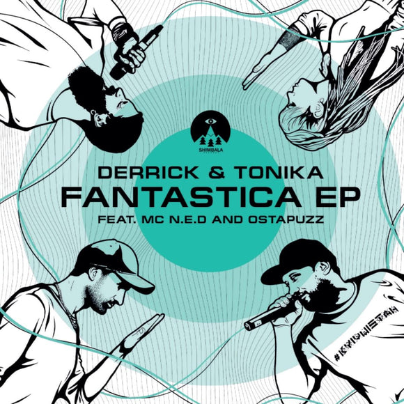 Derrick & Tonika - Fantastica EP [full colour sleeve]