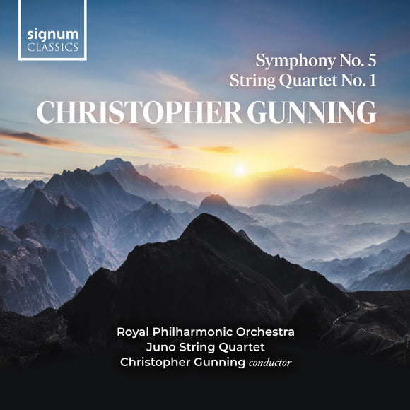 Royal Philharmonic Orchestra, Christopher Gunning, The Juno Quartet - Christopher Gunning: Symphony No. 5, String Quartet No. 1