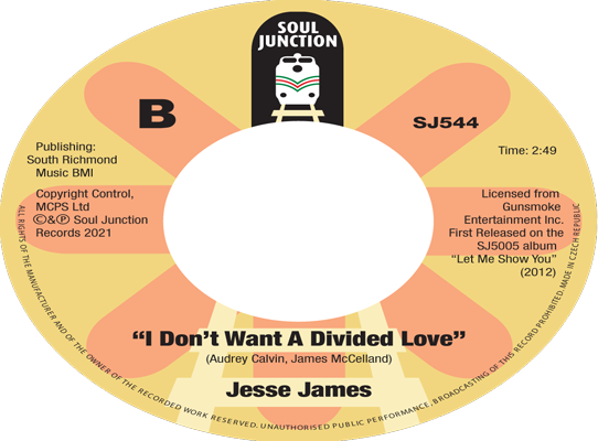 Jesse James - If A Man Ever Loved A Woman (Baby I Love You) / I Don’t Want A Divided Love