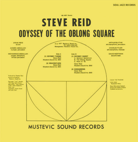 Steve Reid - Odyssey of the Oblong Square [CD]