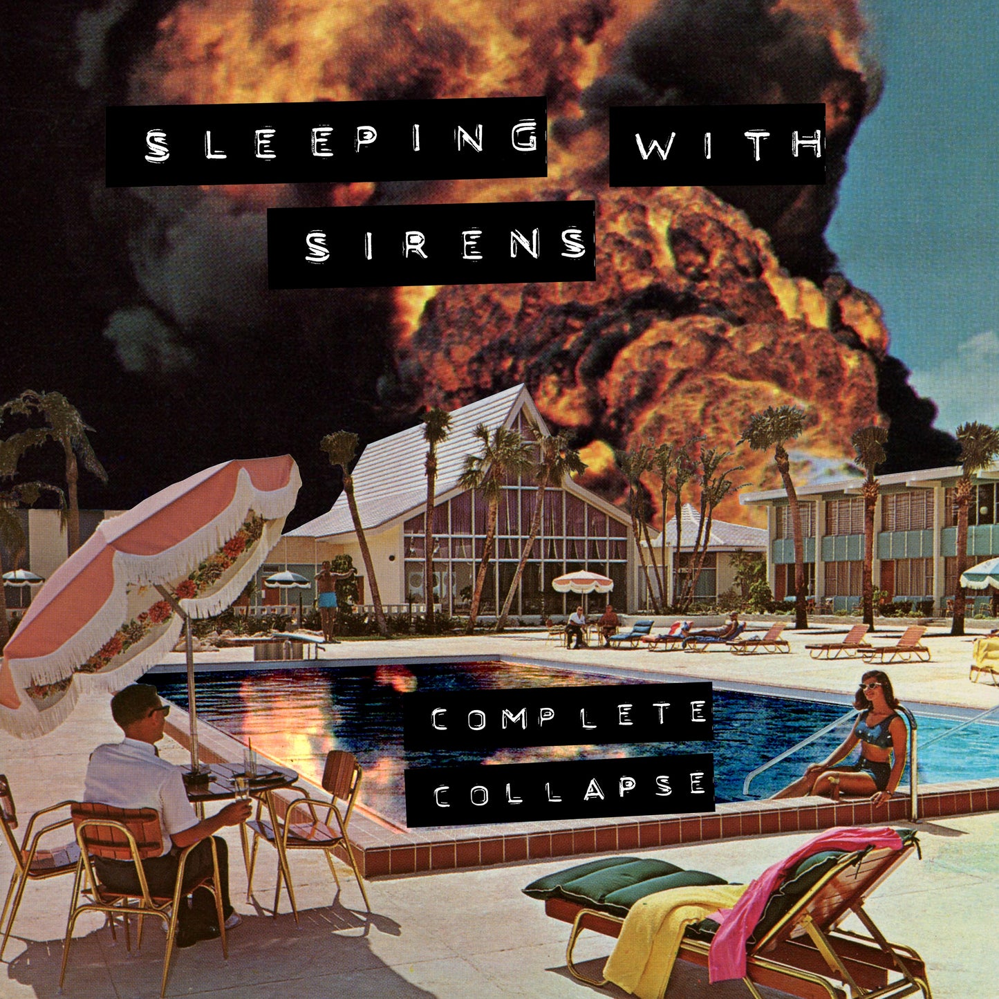 Sleeping With Sirens – Complete Collapse [EASTER YELLOW + TRANS. ORANGE Coloured Vinyl]