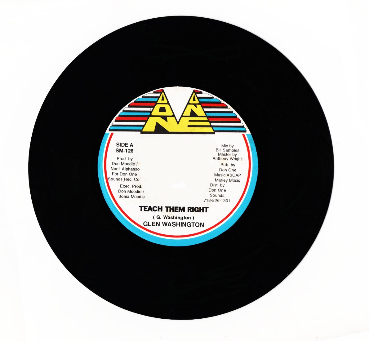 Glen Washington / Bob Marley - Teach Them /  Sweet Song (Yes My Friend)