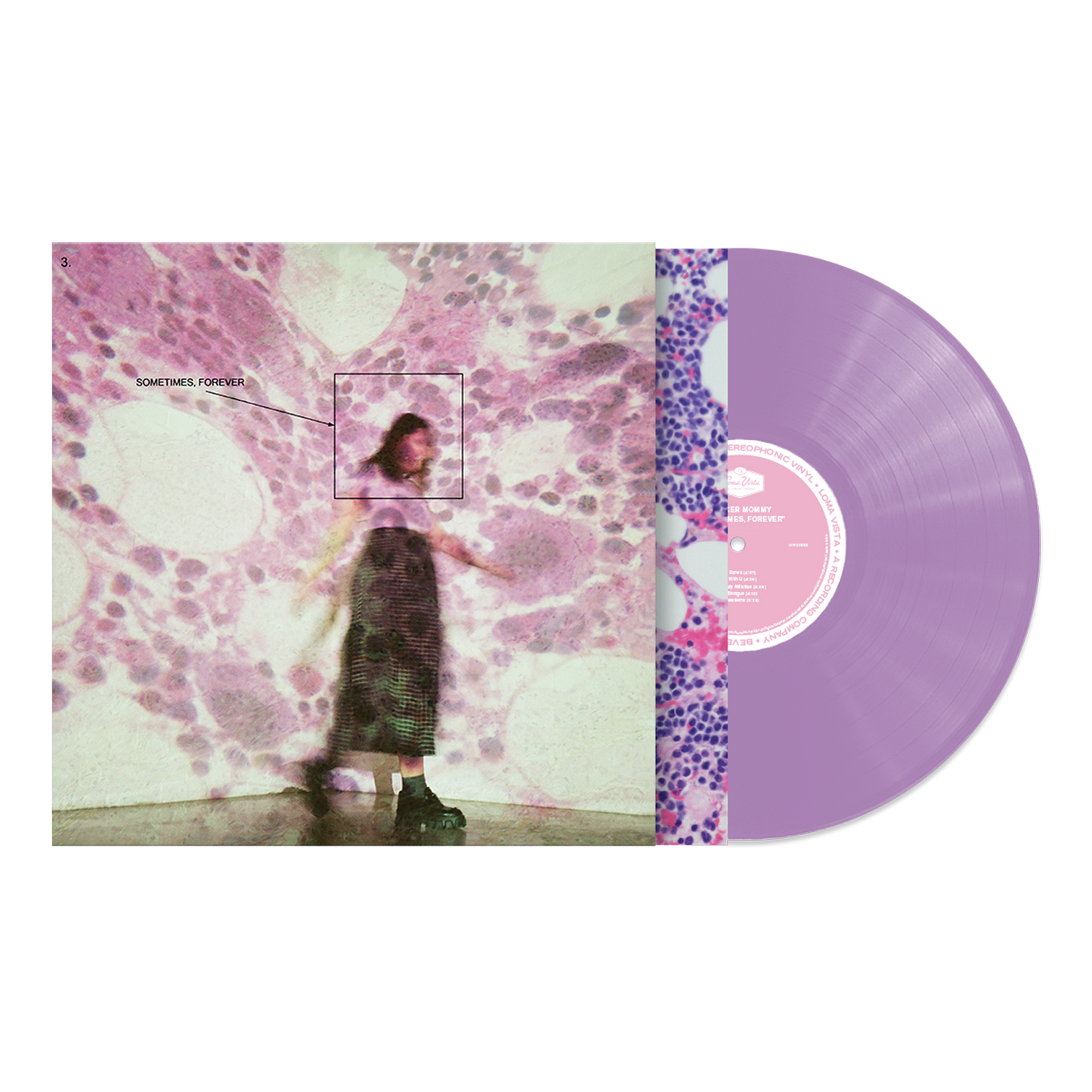 SOCCER MOMMY - SOMETIMES, FOREVER [Semi-Transparent Pink LP]