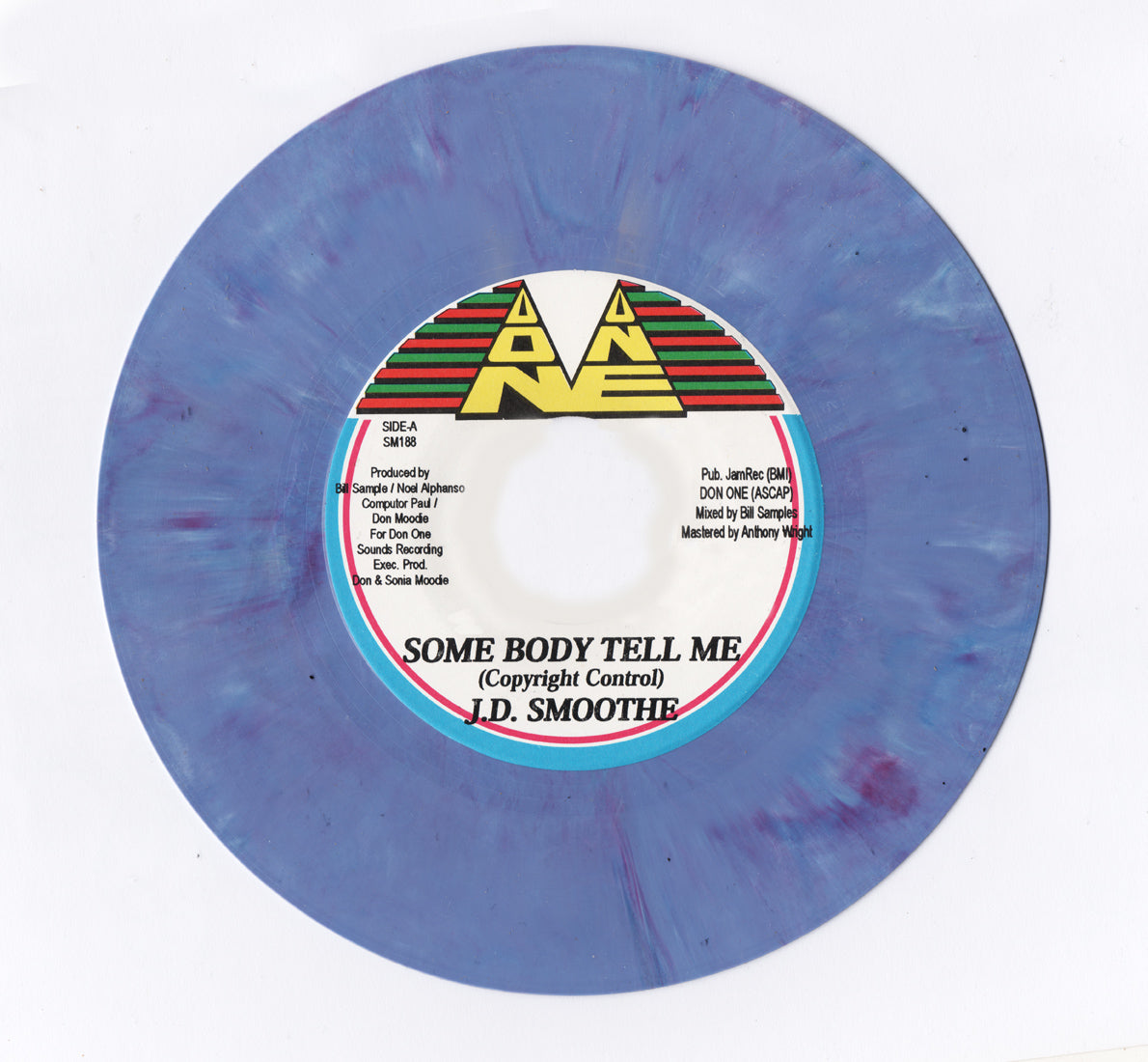 J D Smoothe - Some Body Tell Me/Version [Lavender Colour]