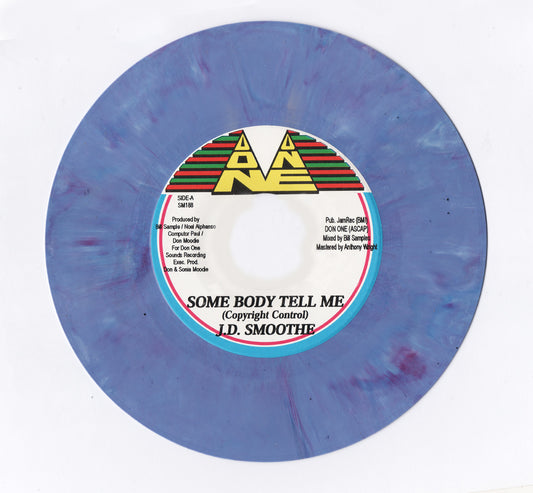 J D Smoothe - Some Body Tell Me/Version [Lavender Colour]