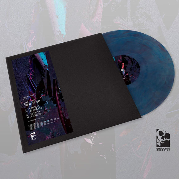 Last Life - Tensor EP [blue marbled vinyl / stickered sleeve]