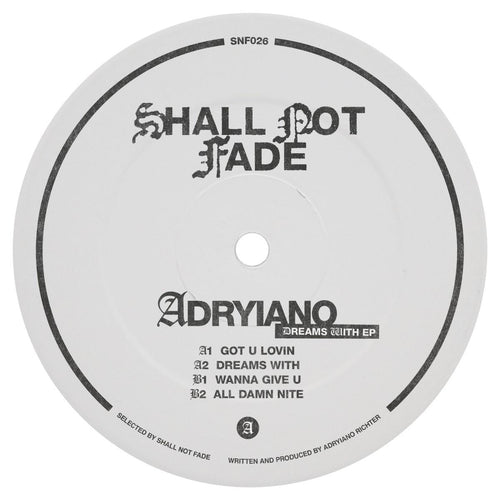 Adryiano - Dreams With EP [silver vinyl]
