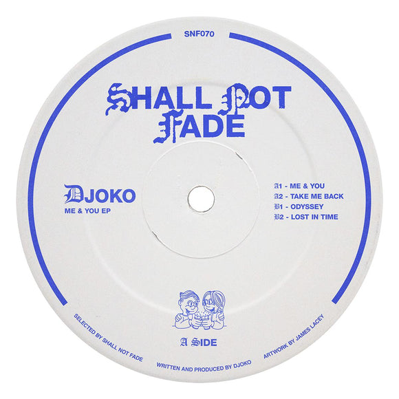 DJOKO - Me & You [blue vinyl / label sleeve]
