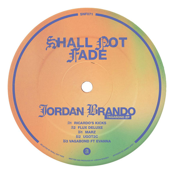 Jordan Brando - Vagabond EP [label sleeve]