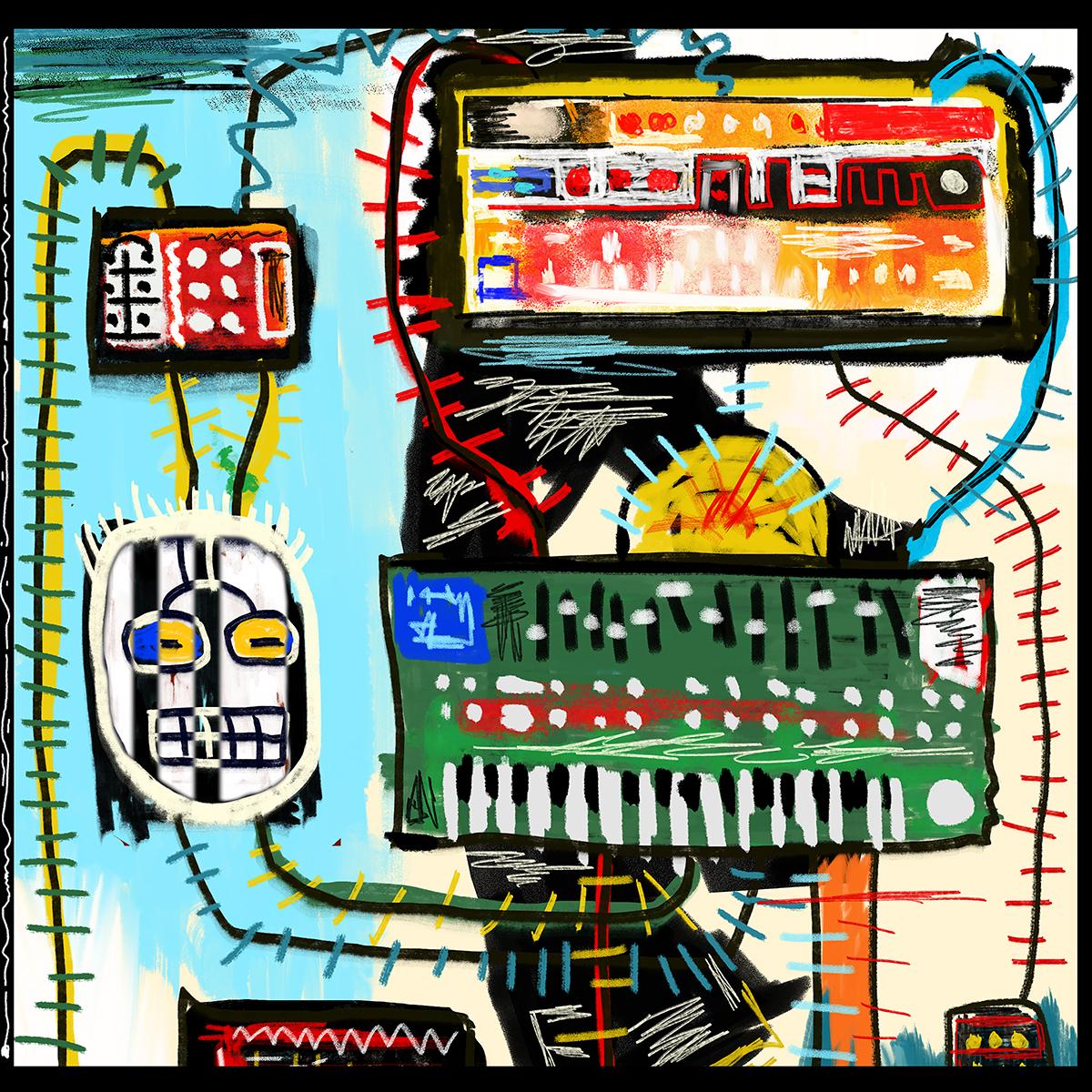 Lake Haze - Henosis [blue marbled vinyl / full colour sleeve]