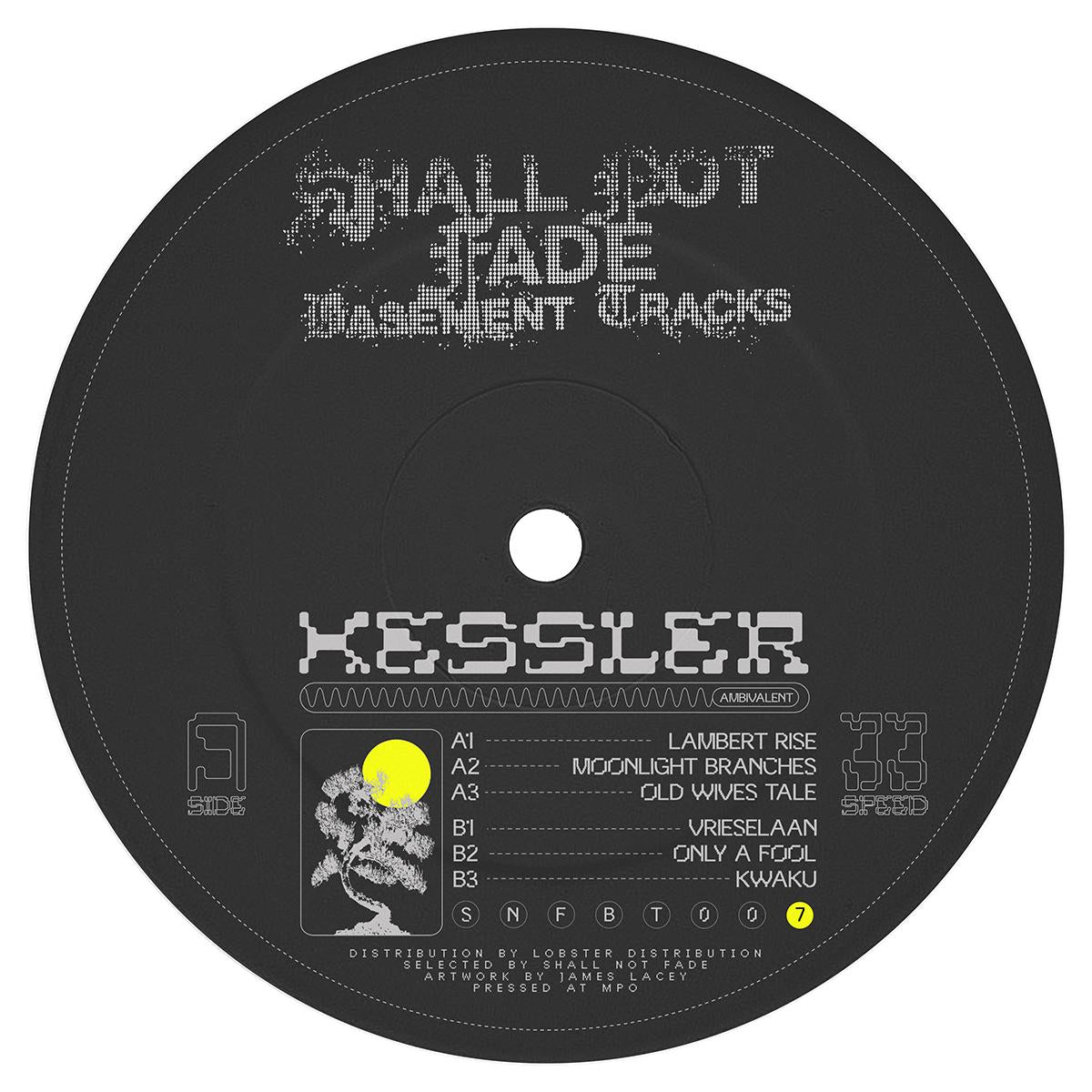 Kessler - Ambivalent EP [label sleeve / red marbled vinyl]