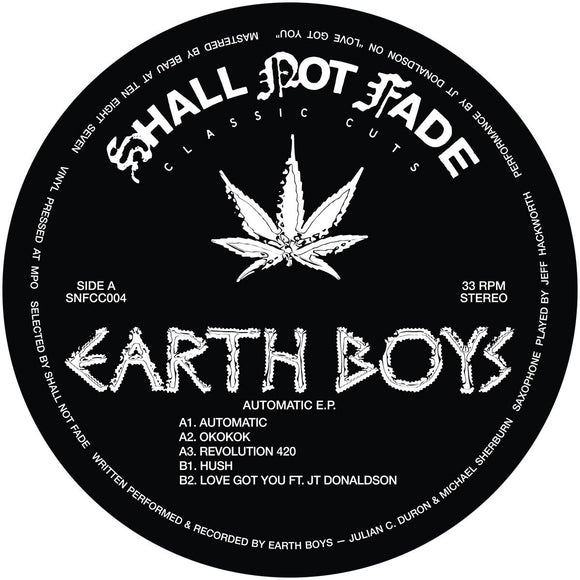 Earth Boys - Automatic EP [label sleeve]