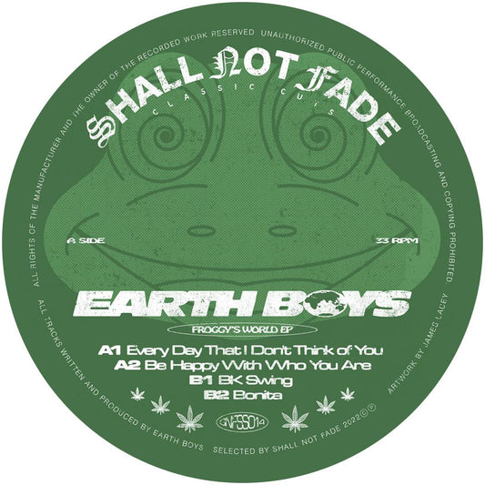 Earth Boys - Froggy's World EP [green vinyl / label sleeve]
