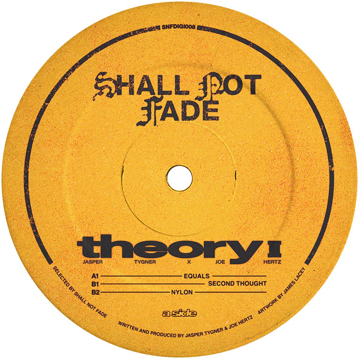 Jasper Tygner & Joe Hertz - Theory I [grey vinyl / label sleeve]