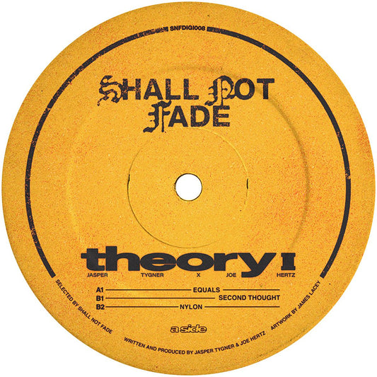 Jasper Tygner & Joe Hertz - Theory I [grey vinyl / label sleeve]