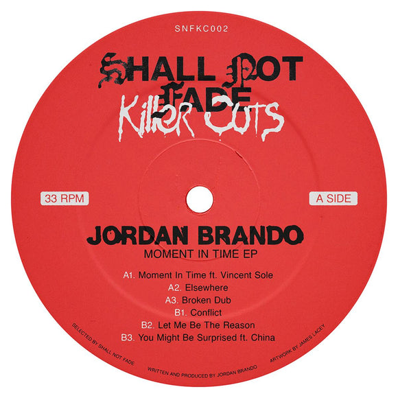 Jordan Brando - Moment In Time EP [full colour sleeve]