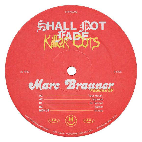 Marc Brauner - Patience EP [label sleeve]