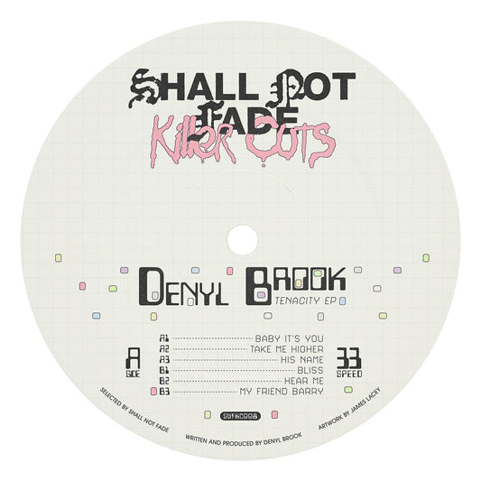 Denyl Brook - Tenacity [blue vinyl / label sleeve]