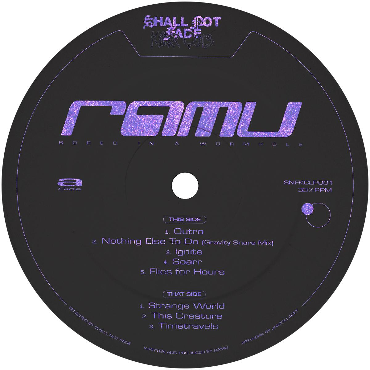 Ramu - Bored in a Wormhole EP [purple vinyl / label sleeve]