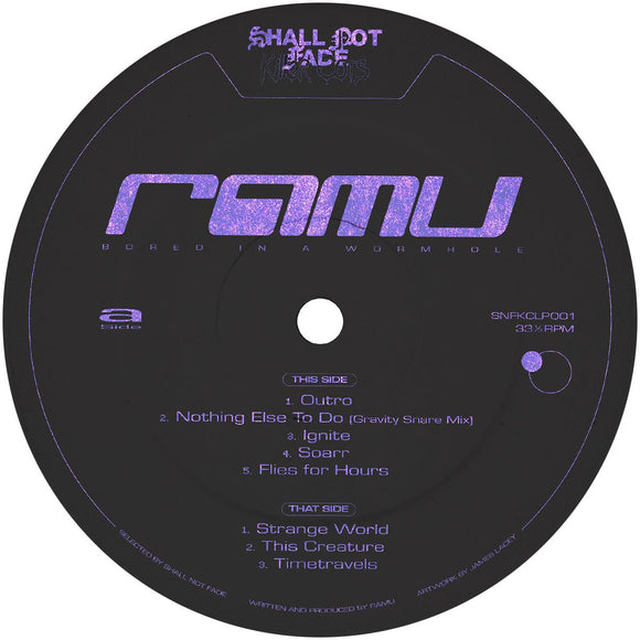 Ramu - Bored in a Wormhole EP [purple vinyl / label sleeve]