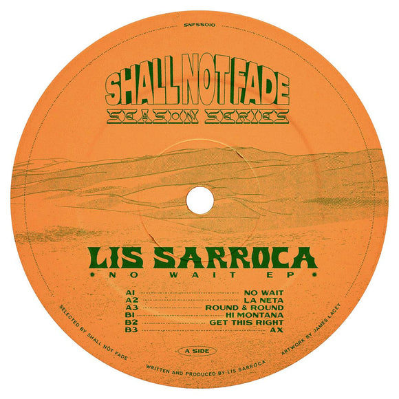 Lis Sarroca - No Wait EP [splatter vinyl / printed sleeve]