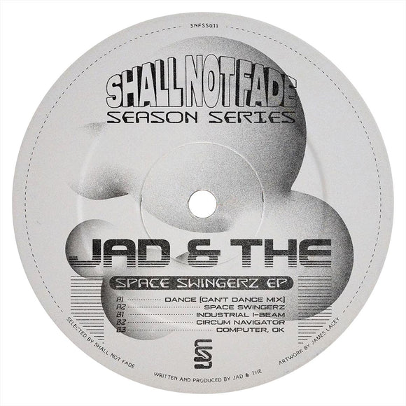 Jad & The - Space Swingerz EP [full colour sleeve / red marbled vinyl]
