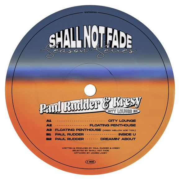 Paul Rudder & Kresy - City Lounge EP [orange vinyl / label sleeve]