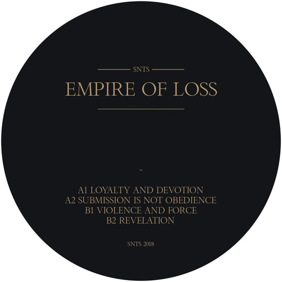 SNTS - Empire Of Loss [gold vinyl / generic sleeve repress]