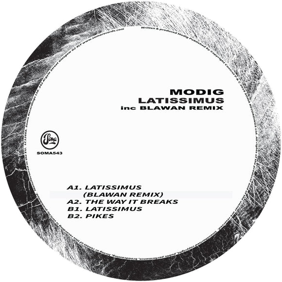 MODIG - Latissimus EP (Blawan remix)